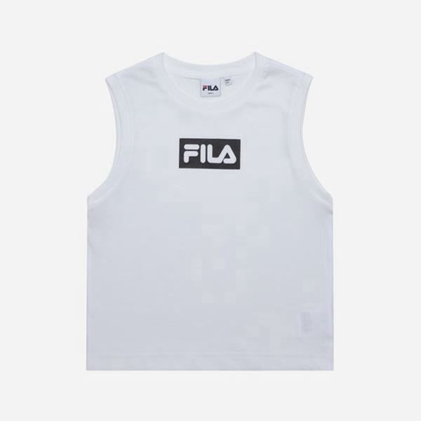 Camisetas Fila Mulher Branco - Fila Sleeveless Portugal Lojas,SNIY-57062